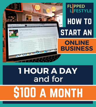 start an online business 1 hour a day for 100 dollars a month